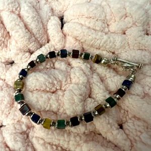 Silpada unique stones bracelet